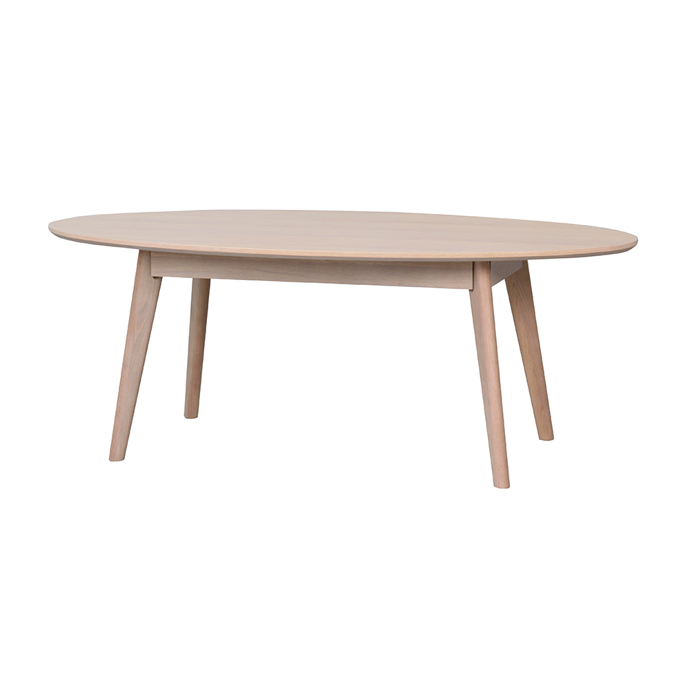 Ovale salontafel Yumi Whitewash