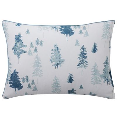 Linge de lit flanelle motif montagne - BECQUET CRÉATION