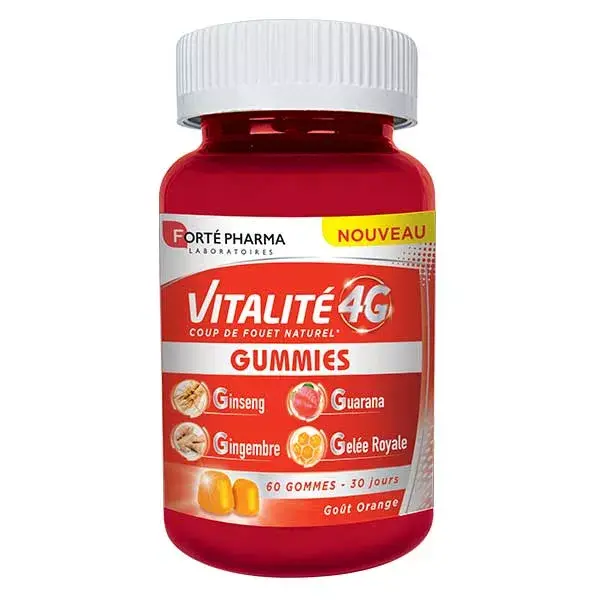 Forté Pharma Vitality 4G 60 gomas