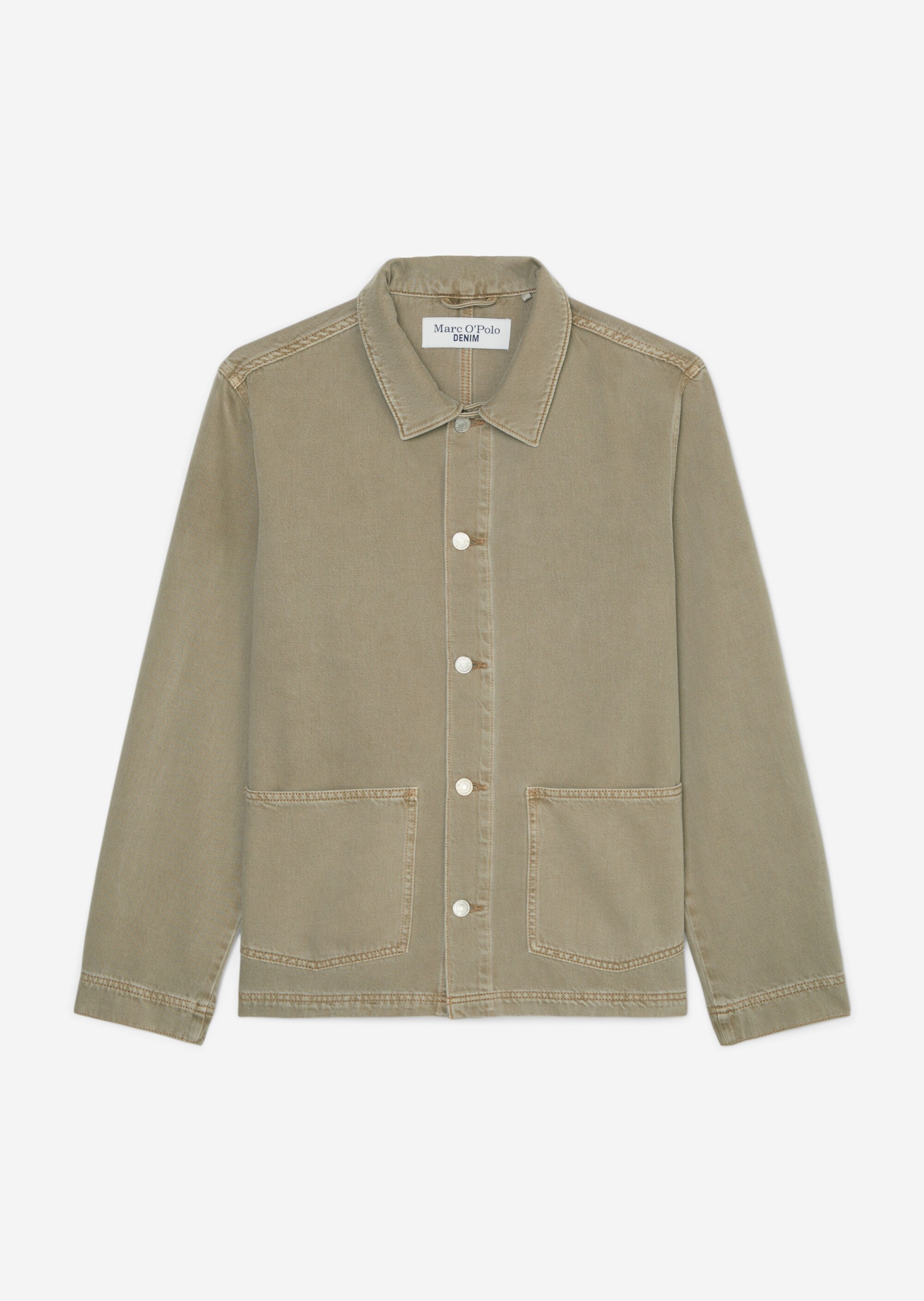Denim-Chore-Jacke aus reiner Bio-Baumwolle