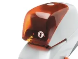 Rapid kontaktløs elektrisk hæftemaskine 5050E, 50 ark Sølv/orange