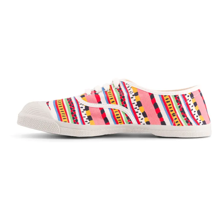 Bensimon Tennis Lacets Bensimon x Lucas Du Tertre | Rose