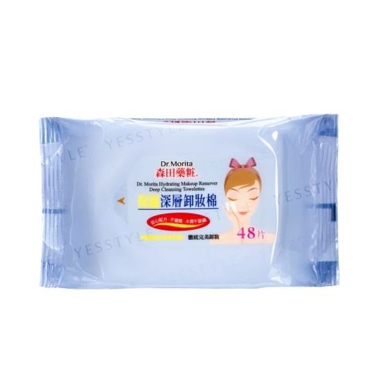Dr. Morita - Hydraterende make-upremover, diepreinigende doekjes