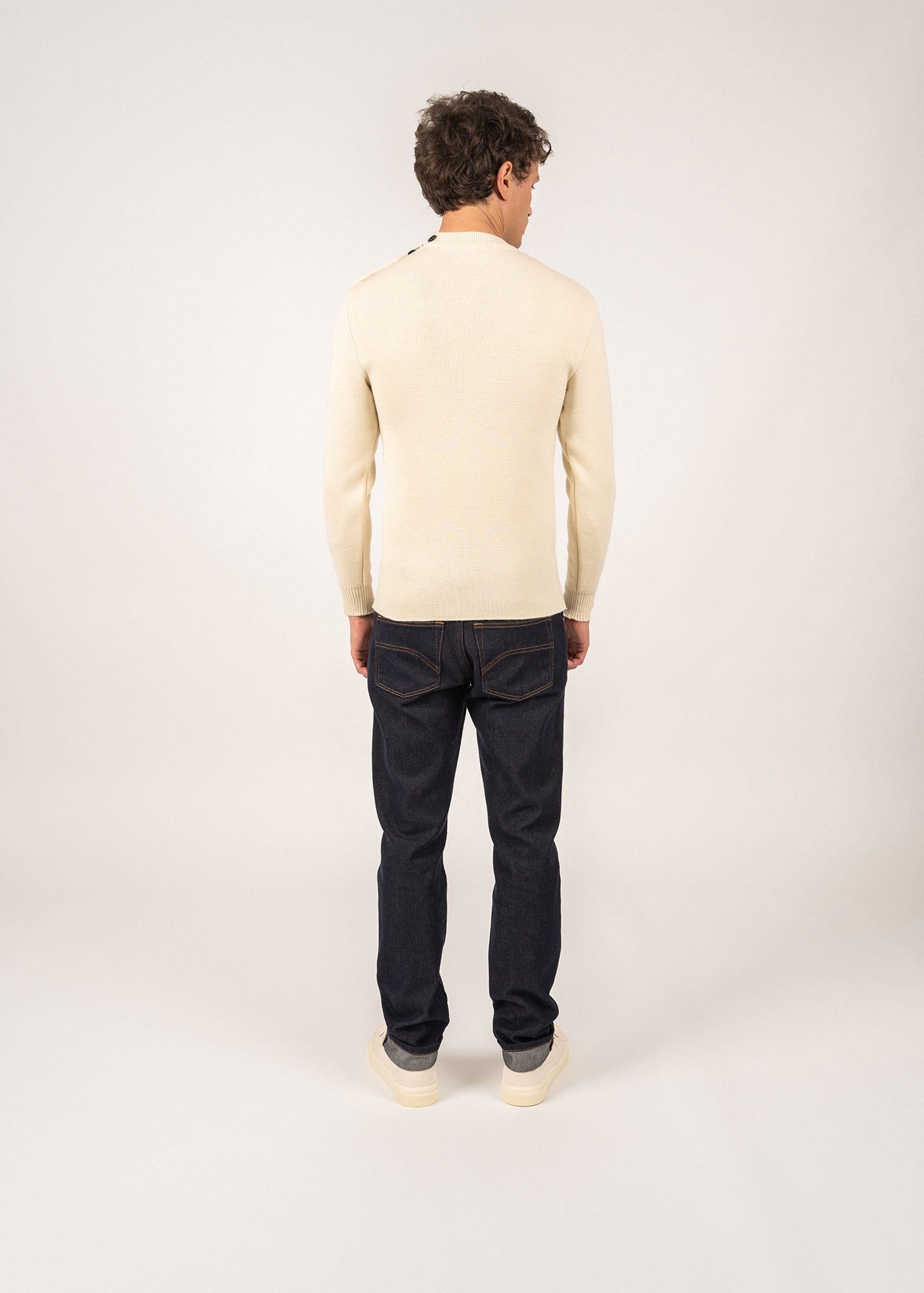Pull marin uni Matelot
