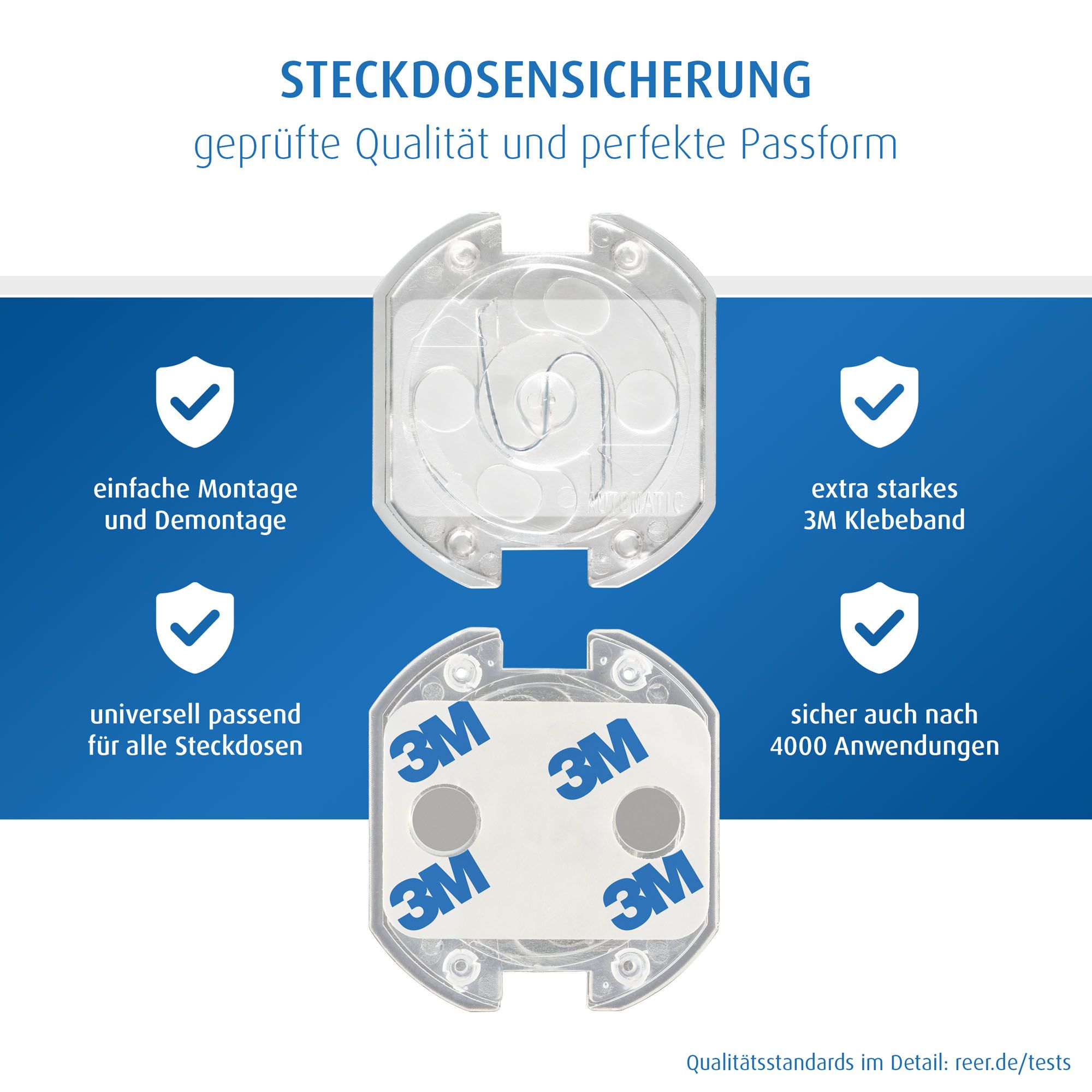 reer Steckdosenschutz zum Kleben