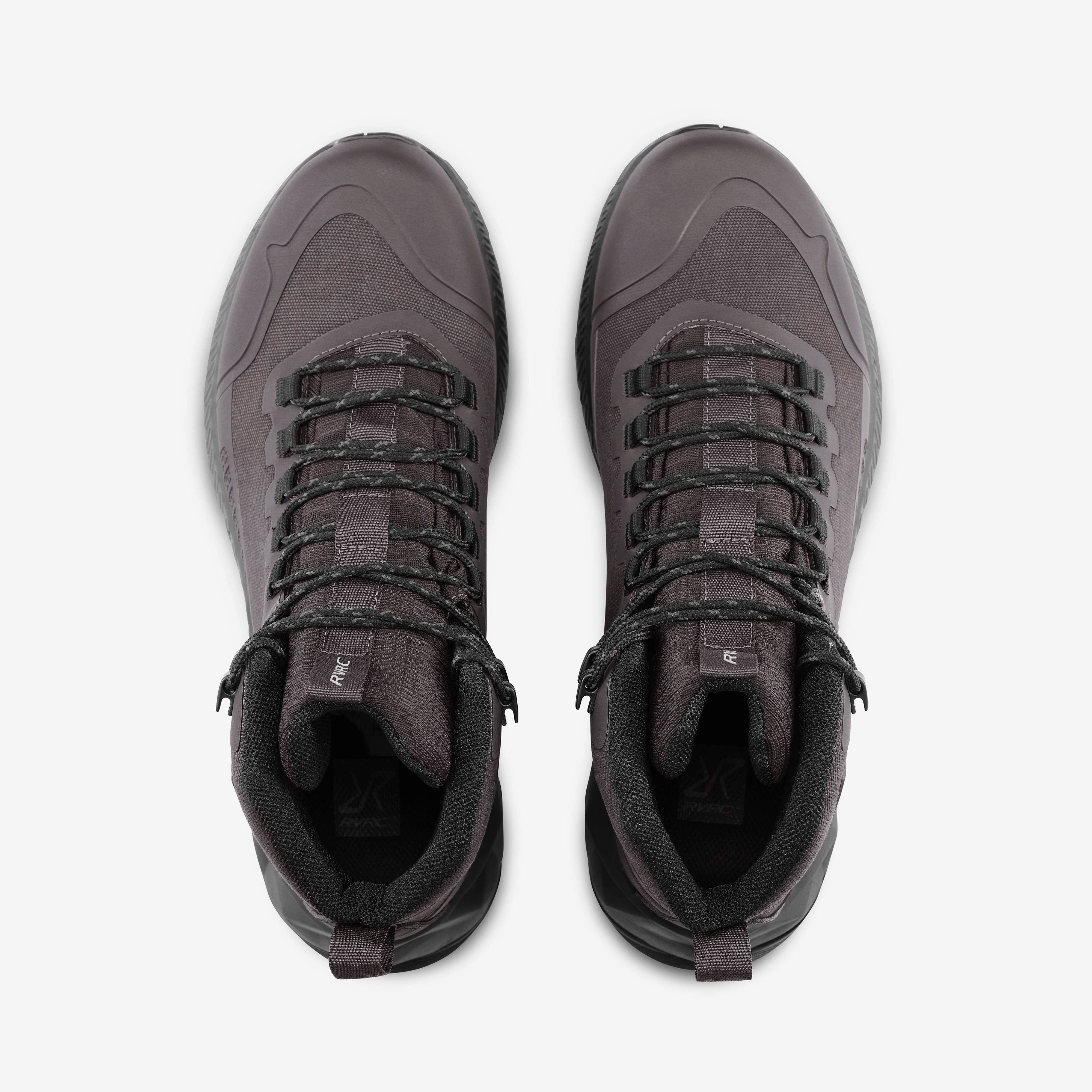 Phantom Trail Mid Waterproof Hiking Boots Dame Blackout