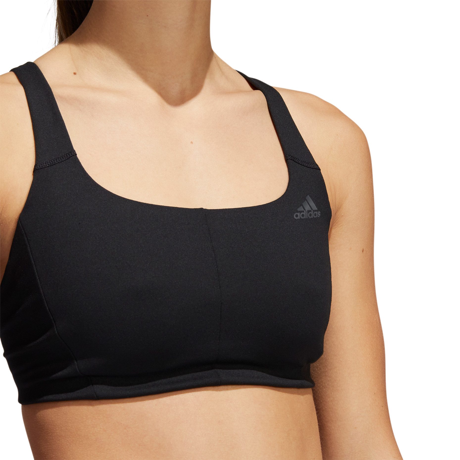adidas CoreFlow Medium-Support Sport-BH Damen schwarz