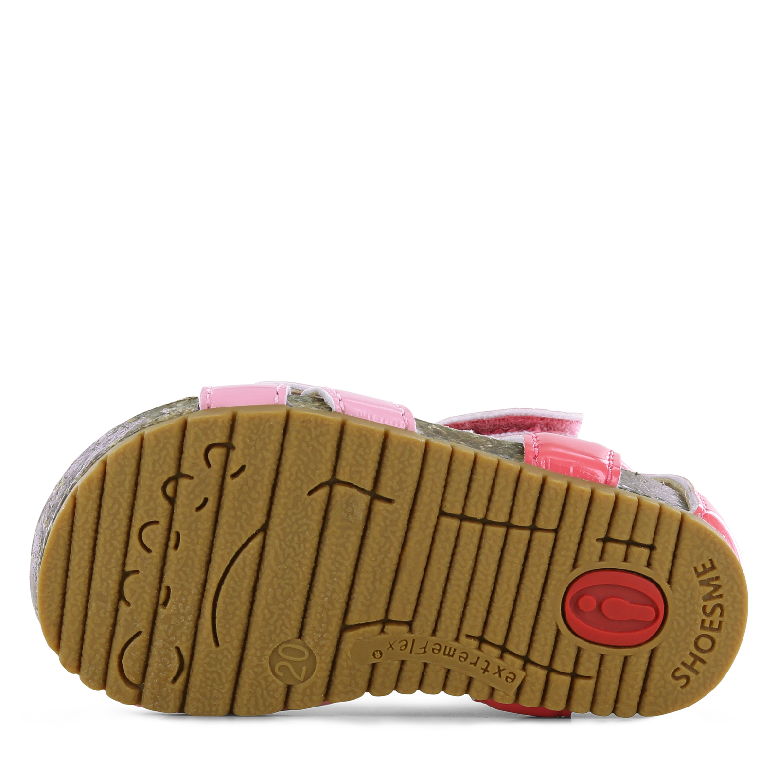 Shoesme shiny roze sandaaltje Microleer | Sale