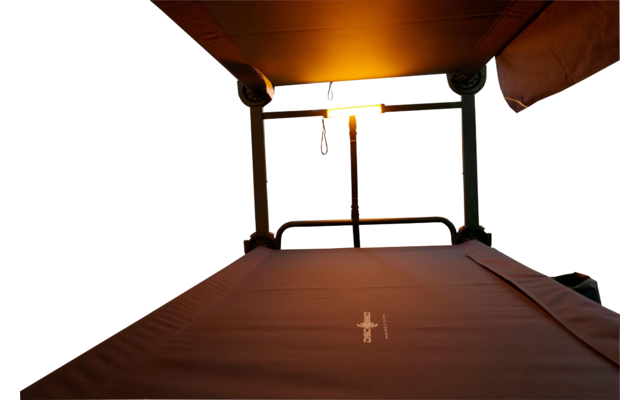 Disc-O-Bed Campingliege XLT mit Taschenlampe