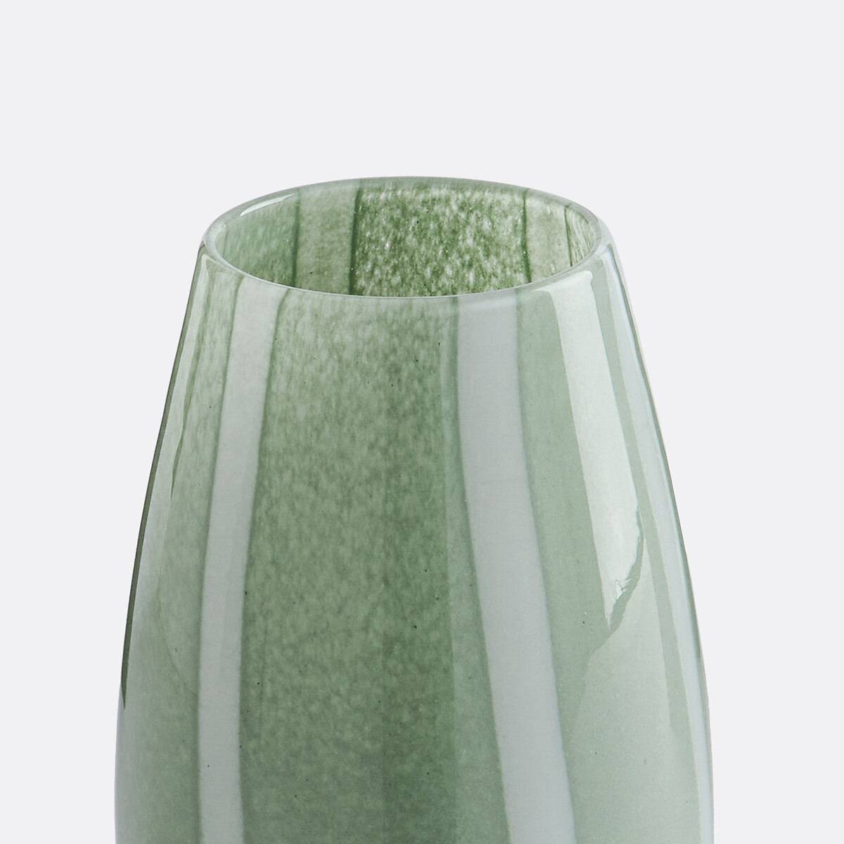 LA REDOUTE INTERIEURS<br>Vaso de vidro listrado, Malco