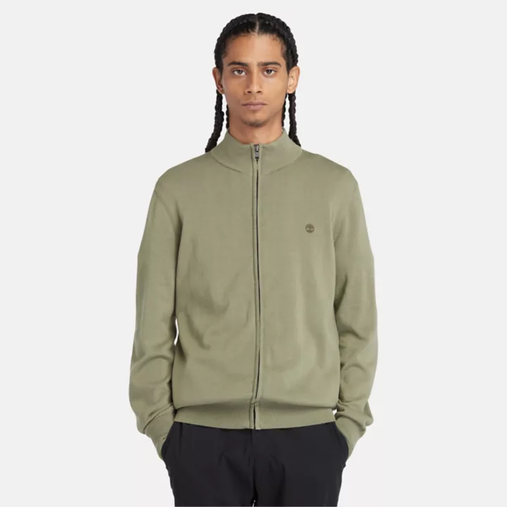 Pull Williams River pour homme en vert foncé