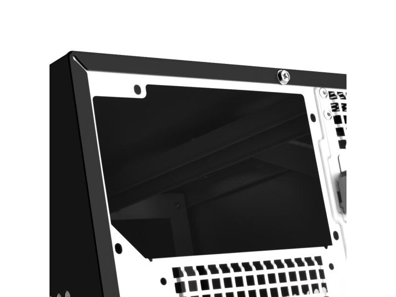 SilverStone PC-Gehäuse SST-SG11B Übersichtlich konzipiertes SFF-Gehäuse mit modernisiertem Layout
