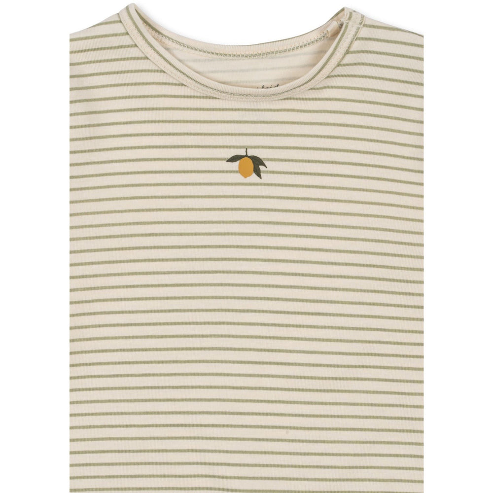 Køb Konges Sløjd Tea Stripe Basic Onesie GOTS