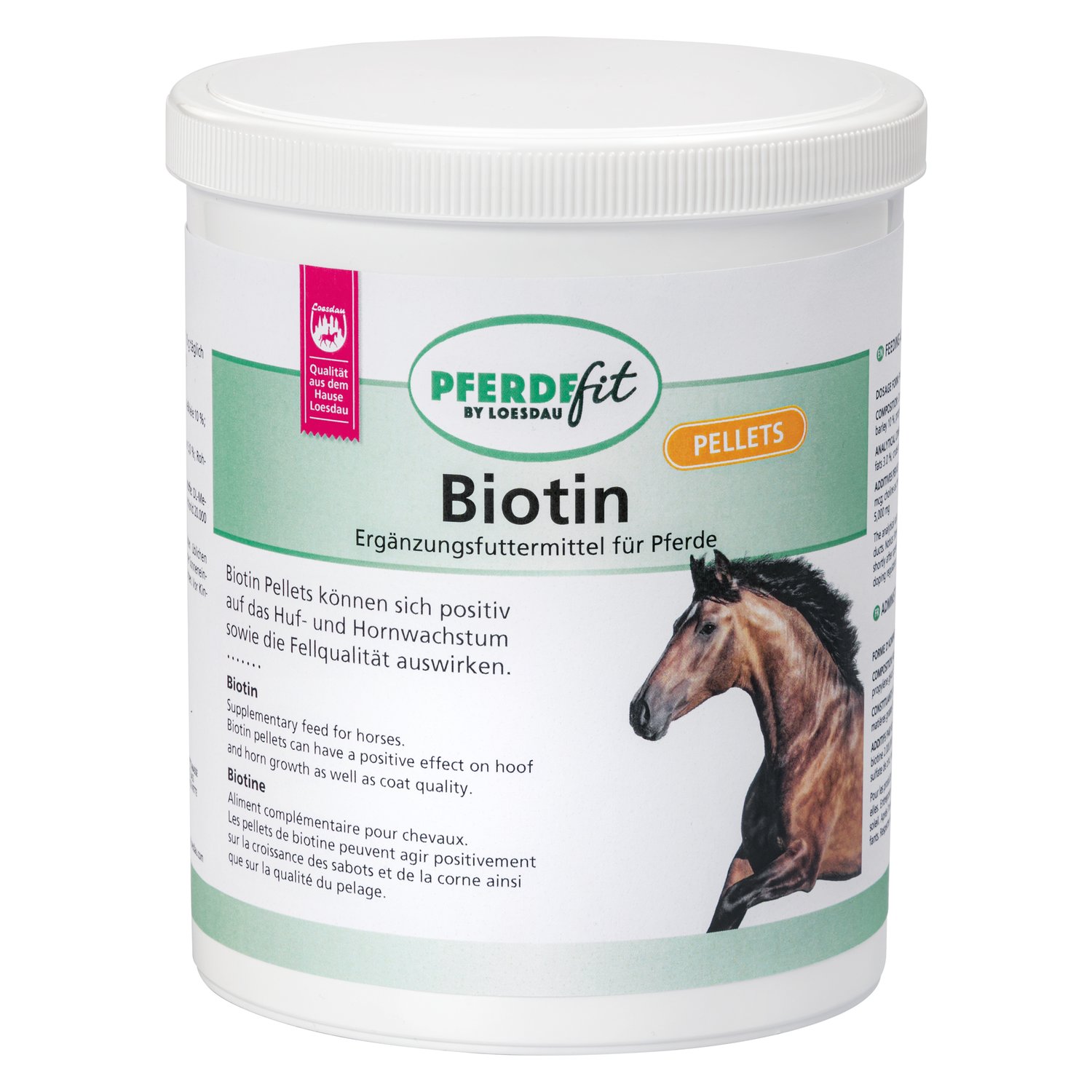 PFERDEfit by Loesdau Biotin Pellets  - 1 kg
