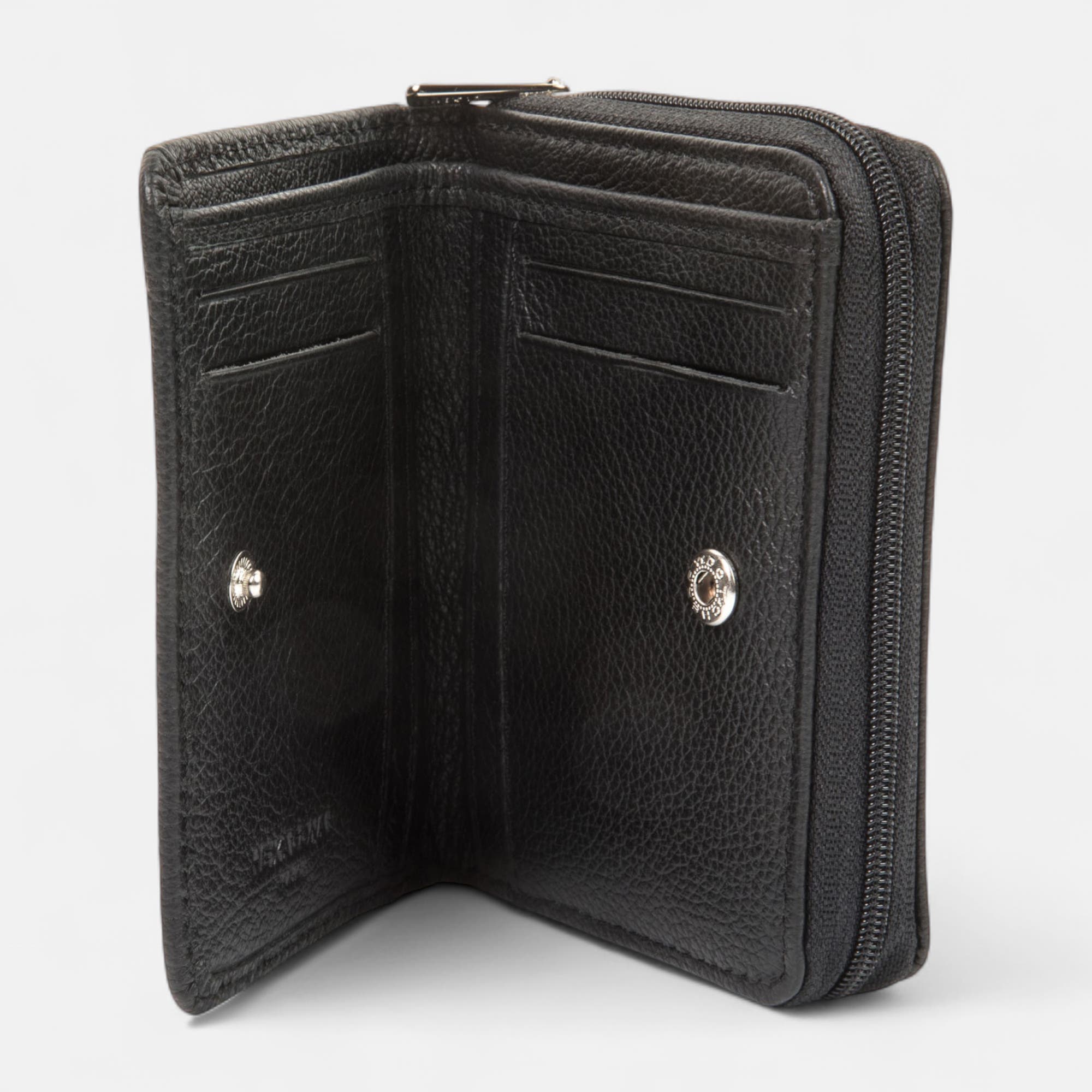 Petite maroquinerie en cuir noir