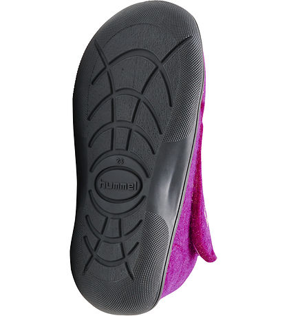 Hummel Hausschuhe - Wolle - Pink Flambe
