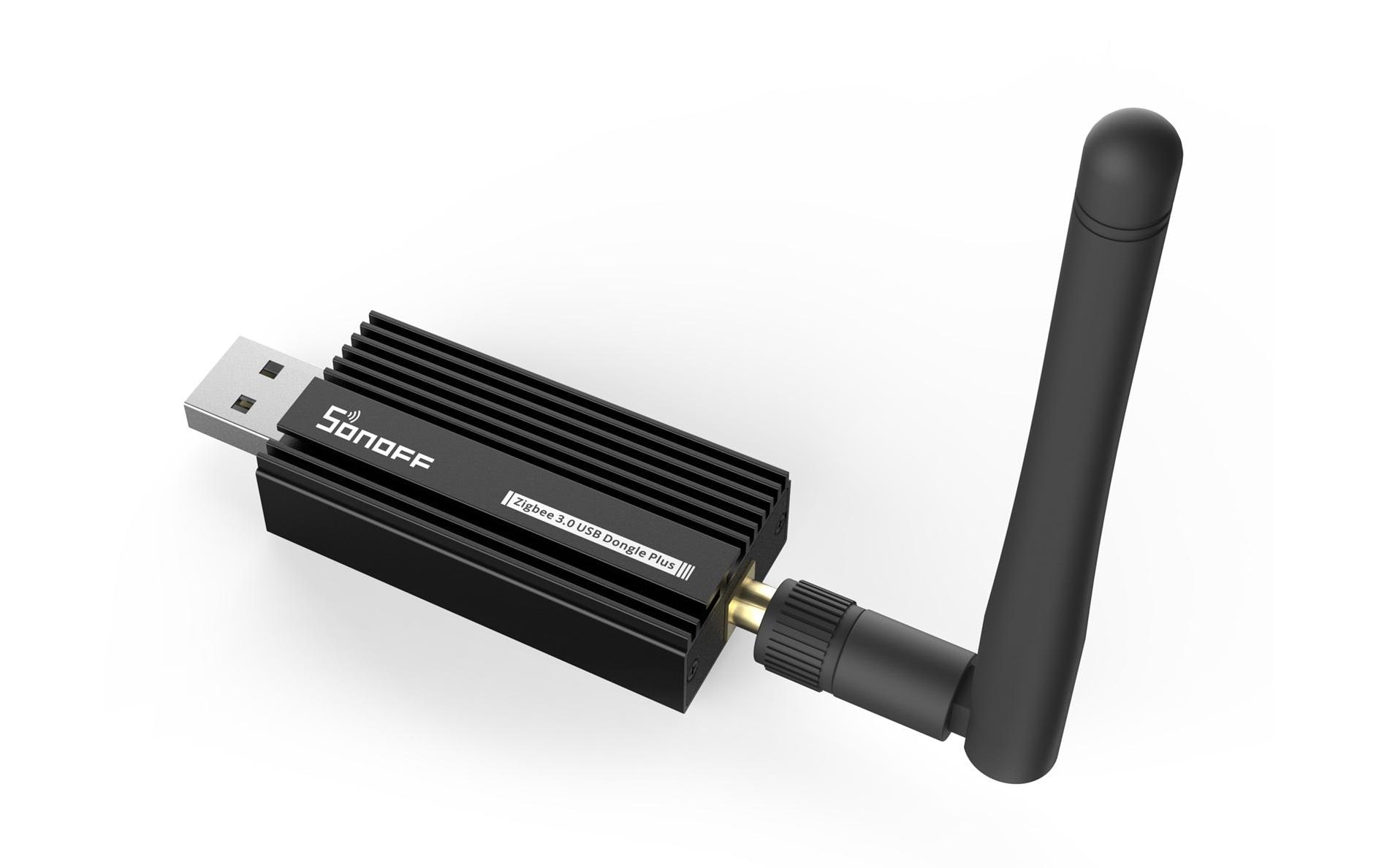 USB Dongle ZBDongle-E, ZigbeeUniverseller Zigbee-USB-Stick mit externer Antenne