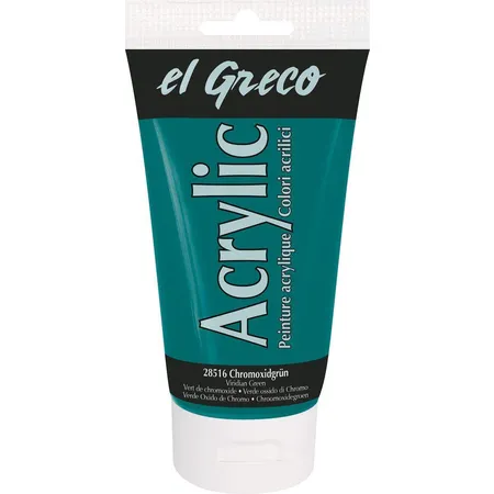 KREUL el Greco Acrylic Chromoxidgrün 150 ml Tube