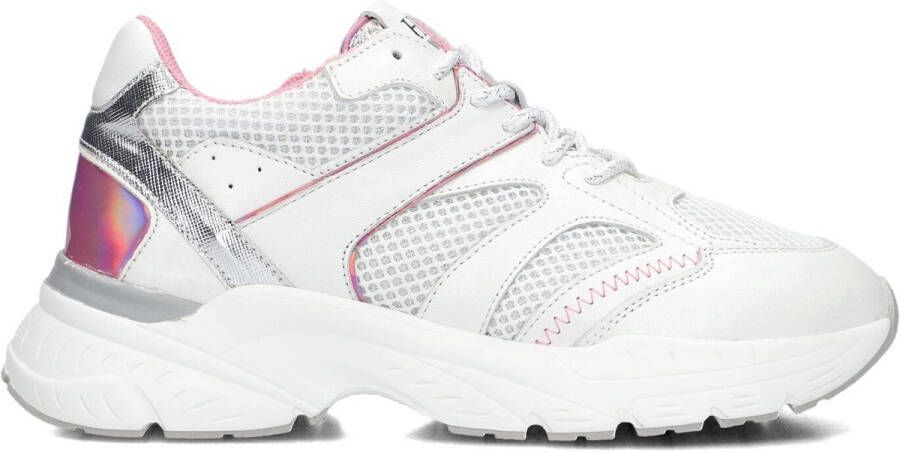 Hip H1255 Sneakers Leren Sneaker Meisjes Wit