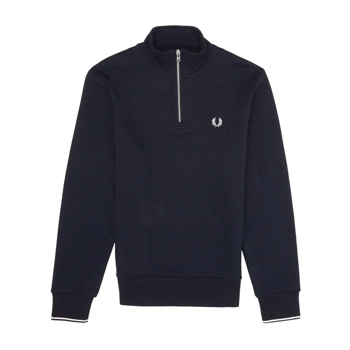 Fred Perry Half Zip Sweatshirt Heren
