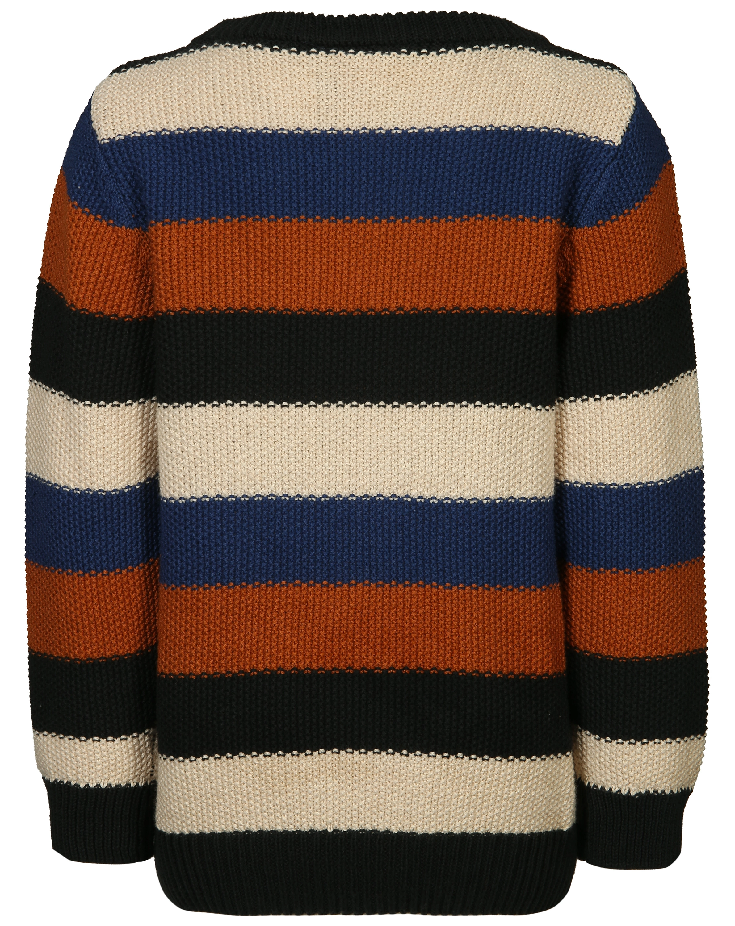 Strick-Pullover MULTI BOY in jet black