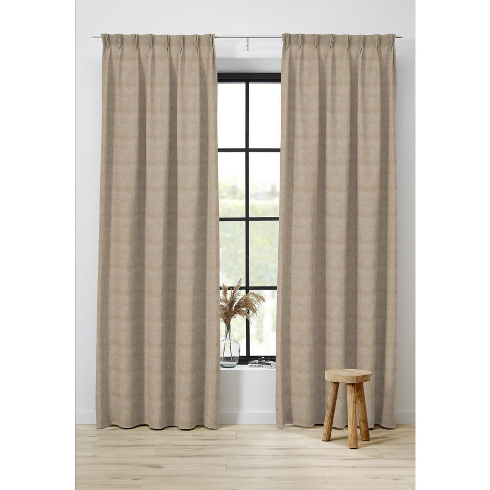 Gordijn Velours Juliet Naturel