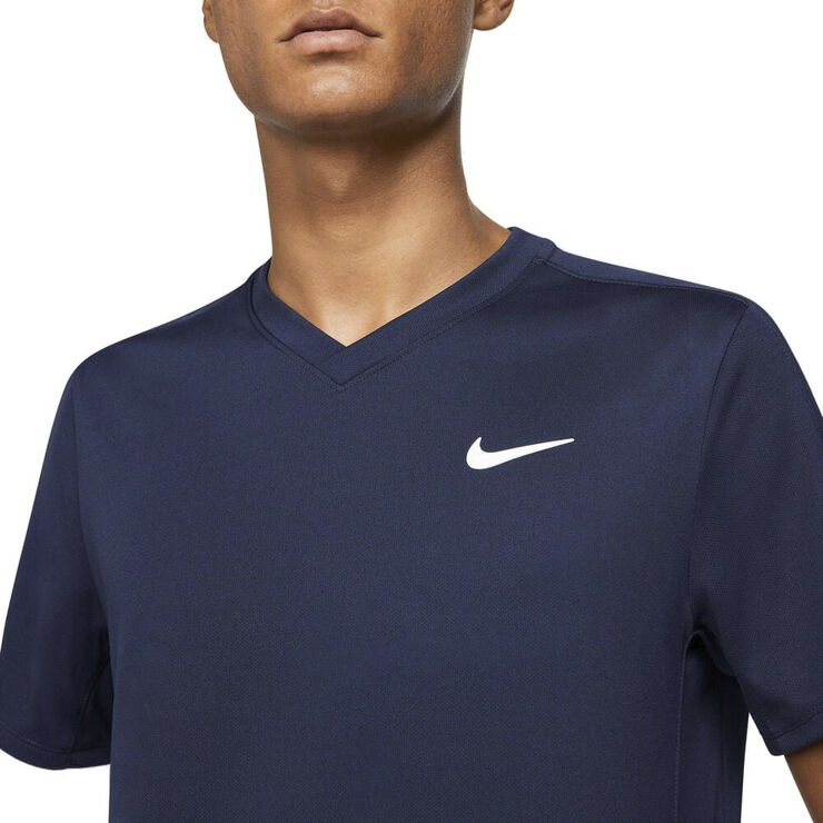 Nike Court Dri Fit Victory T Shirt Blå