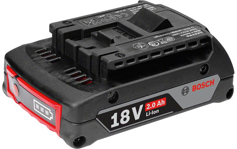 Akku GBA 18 V 2 AhLithium-Ionen-Akku für alle Geräte der 18-Volt-Klasse