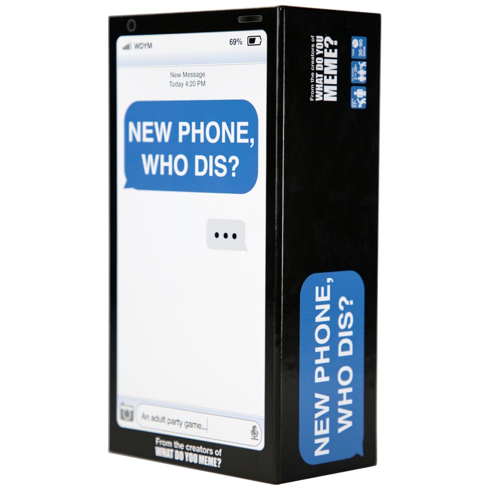 Neues Telefon-Wer-ist-Kartenspiel