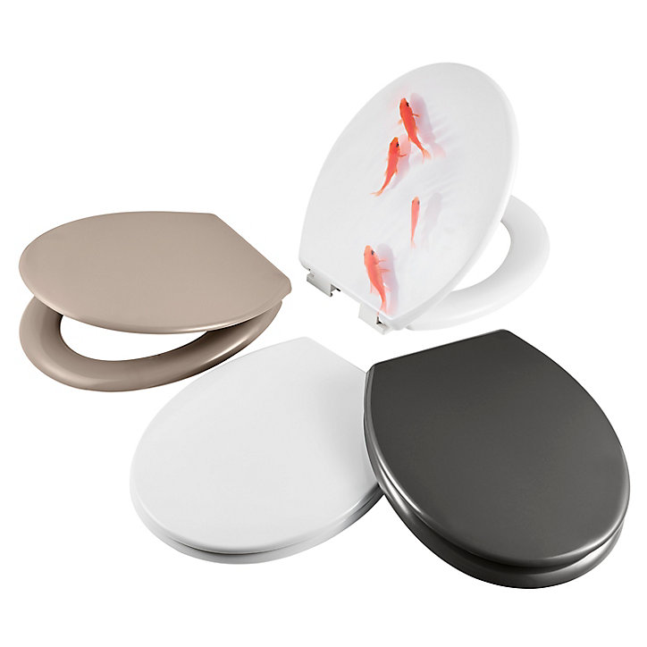 Abattant WC GoodHome Genoa décor poisson