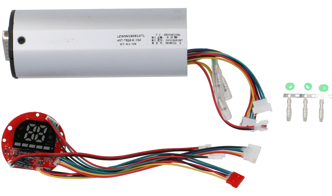 Controller m. display VGA Maxi el-løbehjul