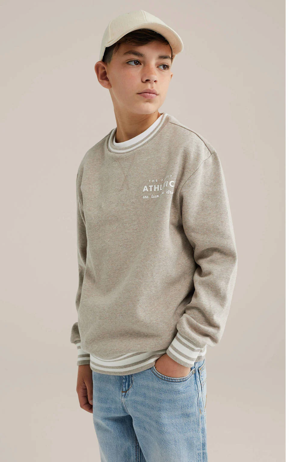 WE Fashion Blue Ridge sweater beige