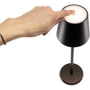 Lampe de table à LED rechargeable FELINE, blanc