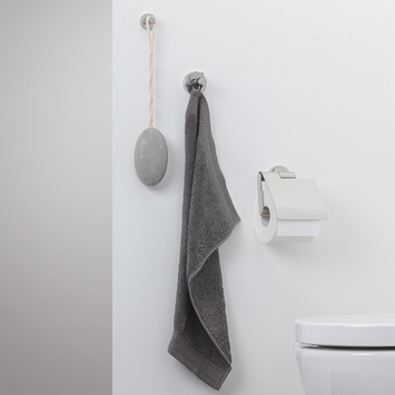 Tiger Boston toiletrolhouder met klep chroom