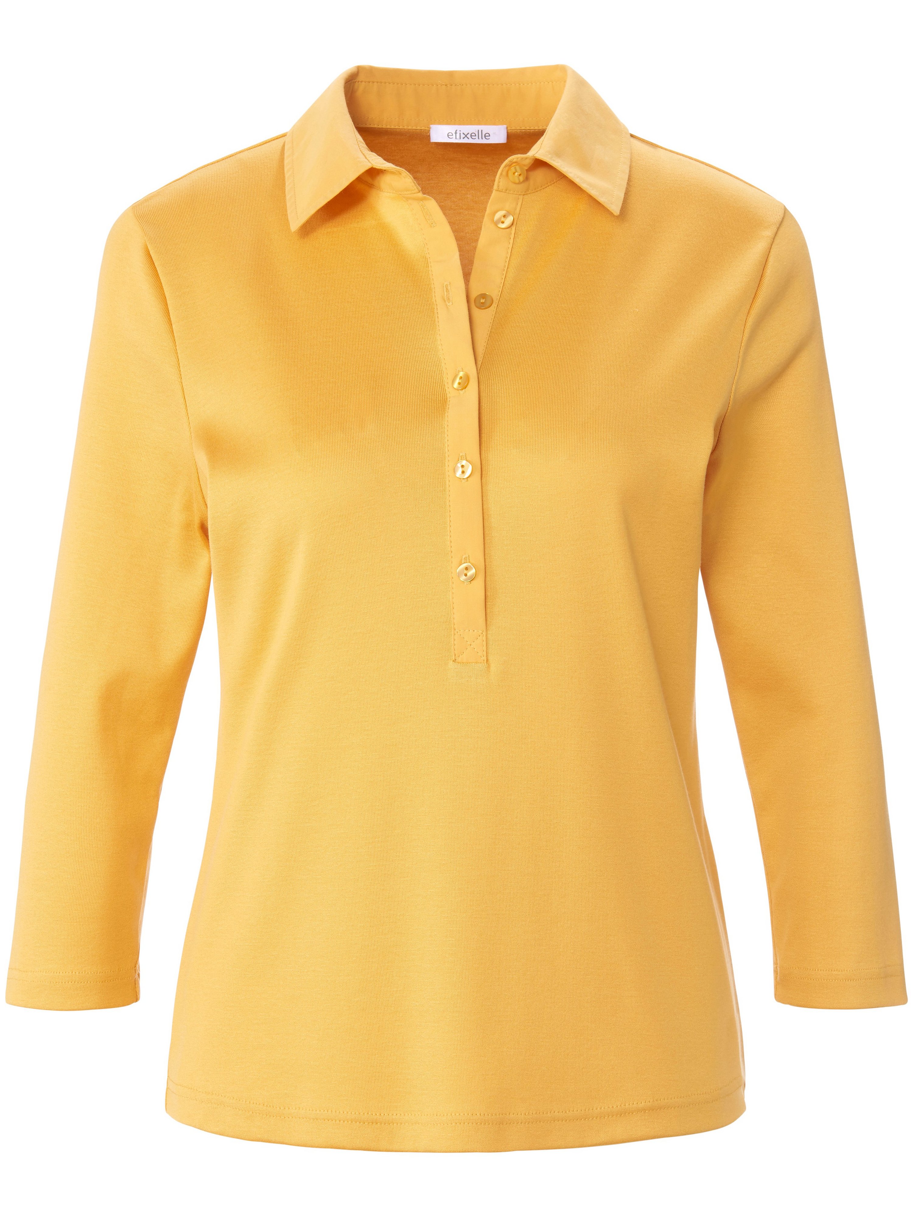 Polo-Shirt mit 3/4-Arm