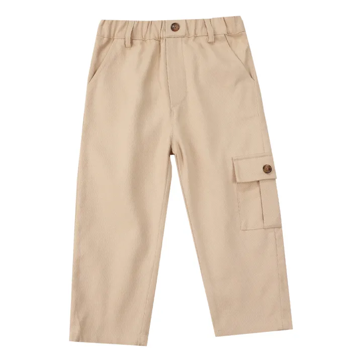 Donsje Pantalon Cargo Theoule | Beige