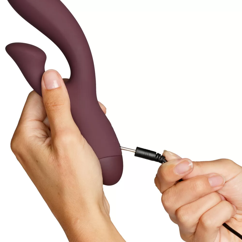Amaysin Curvy Rabbit Vibrator Opladelig