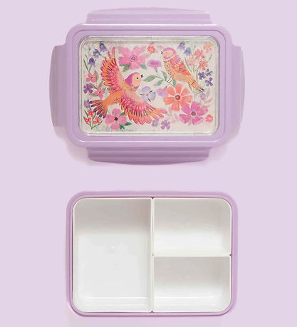 Petit Monkey Brotdose - Bento - Birds Eine Feder