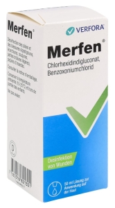 MERFEN wässerige Lösung farblos, 50ml