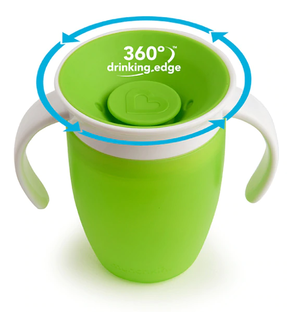 Munchkin Miracle 360° Oefenbeker Groen 207ML