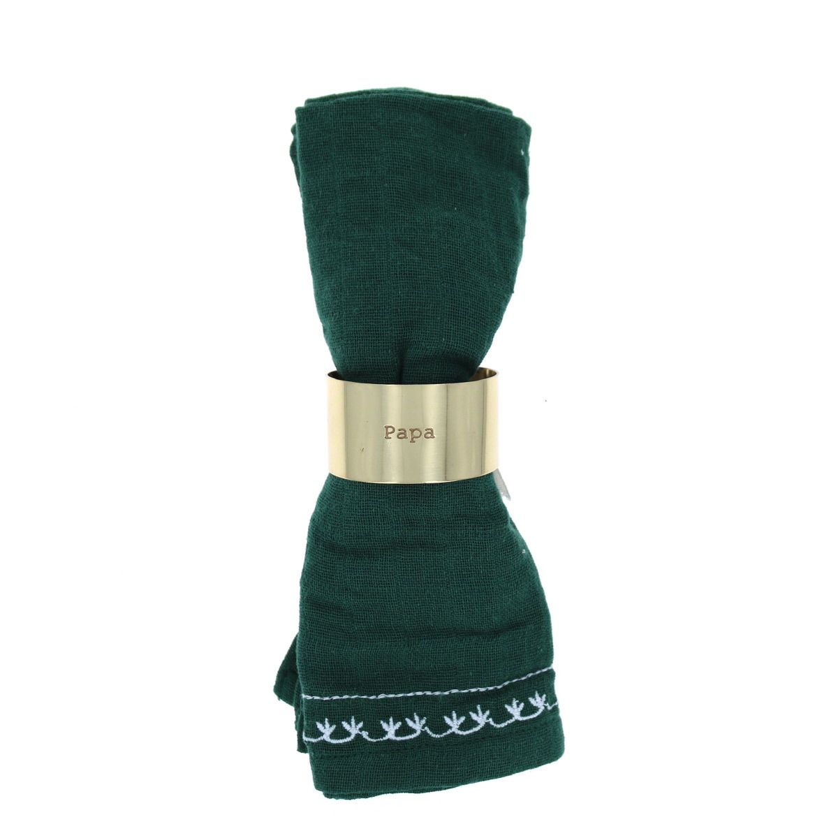 Rond de serviette Papa Atelier jasmin