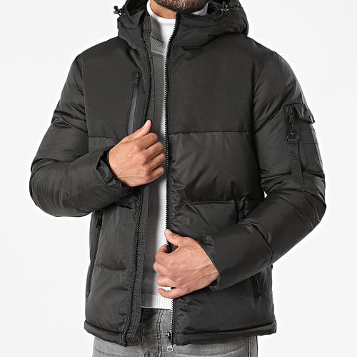 Doudoune Capuche Tech Puffer 0017 Noir