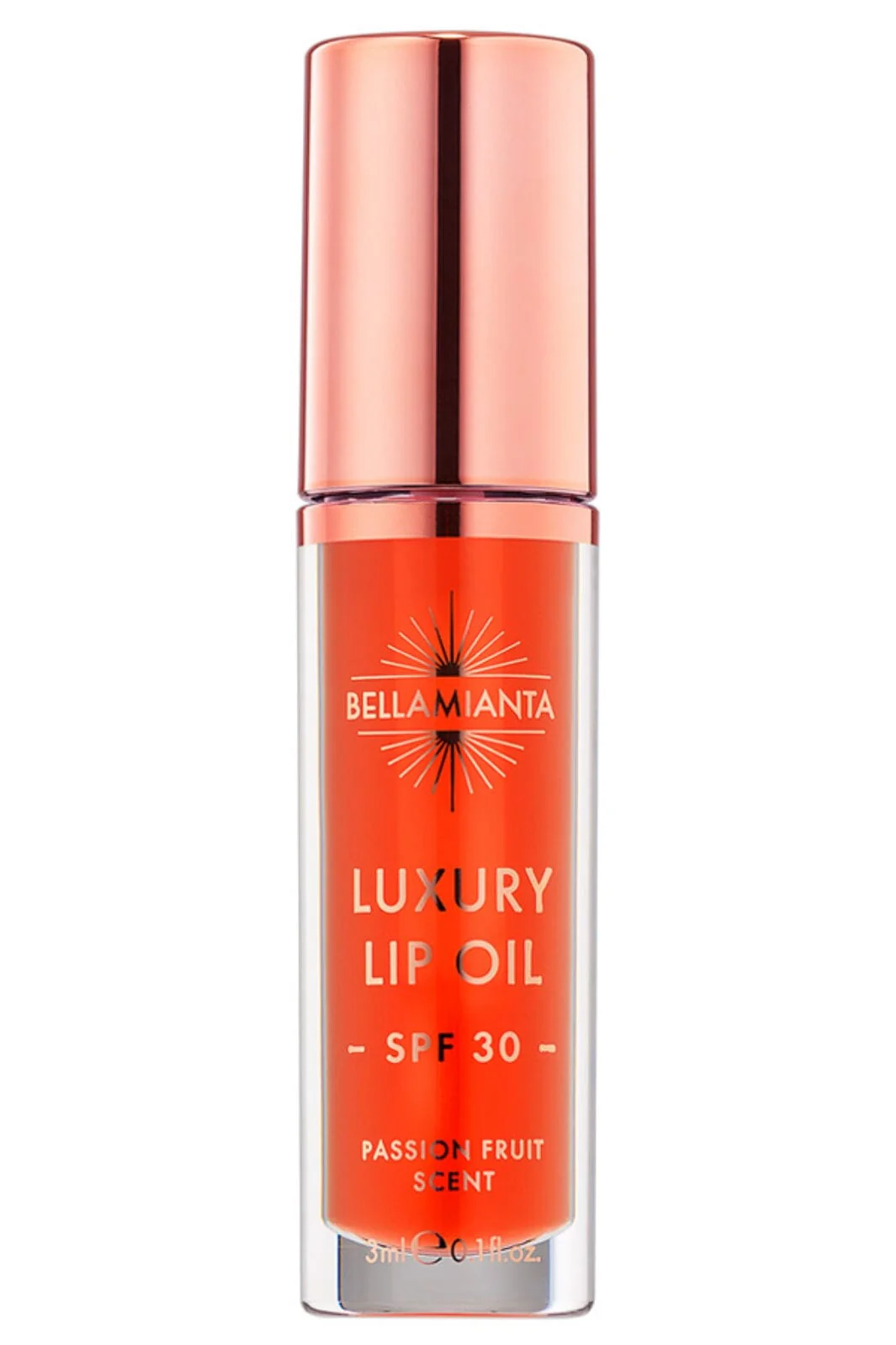 Bellamianta Luxury Lip Oil SPF30 coral