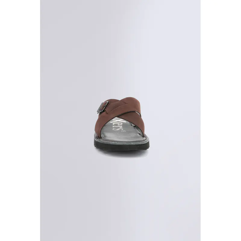 Kick neol Marron MULES Cuir Homme