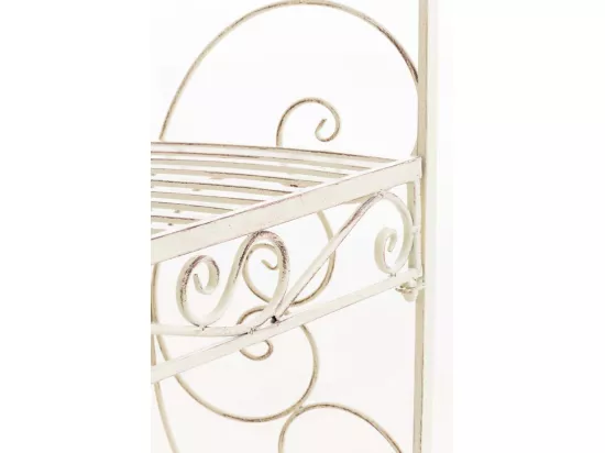 Arche à rosiers - Métal & Métal - Crème antique - Rosie