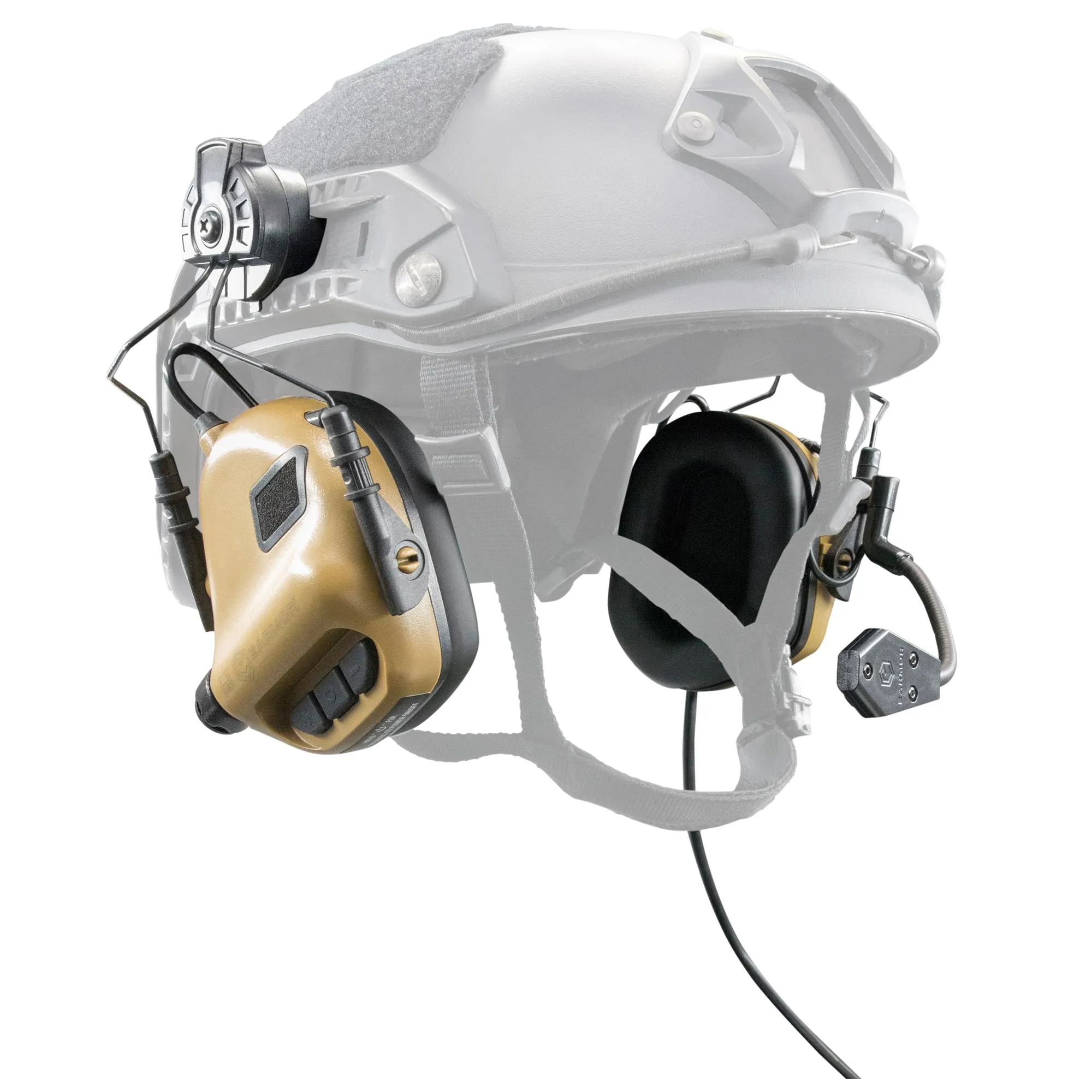 EARMOR -  Aktivgehörschutz M32 für FAST Helme NRR22