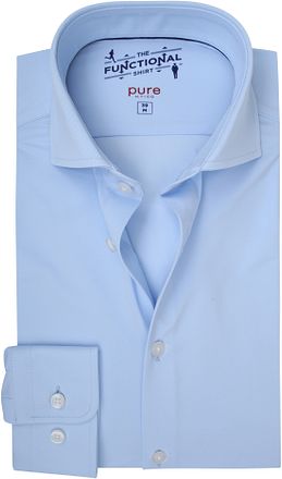 Pure H.Tico The Functional Shirt Blauw 4030-21750-100 kopen