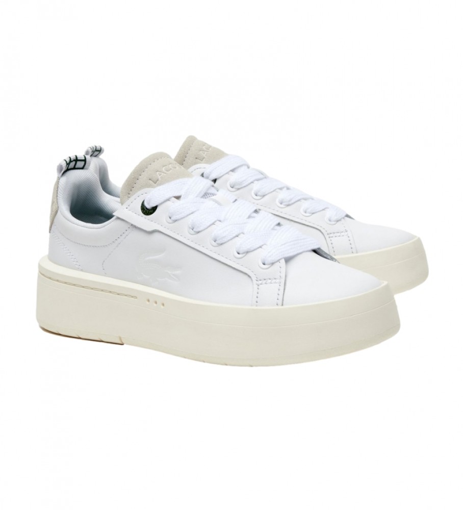 Tênis Lacoste Carnaby de couro, branco