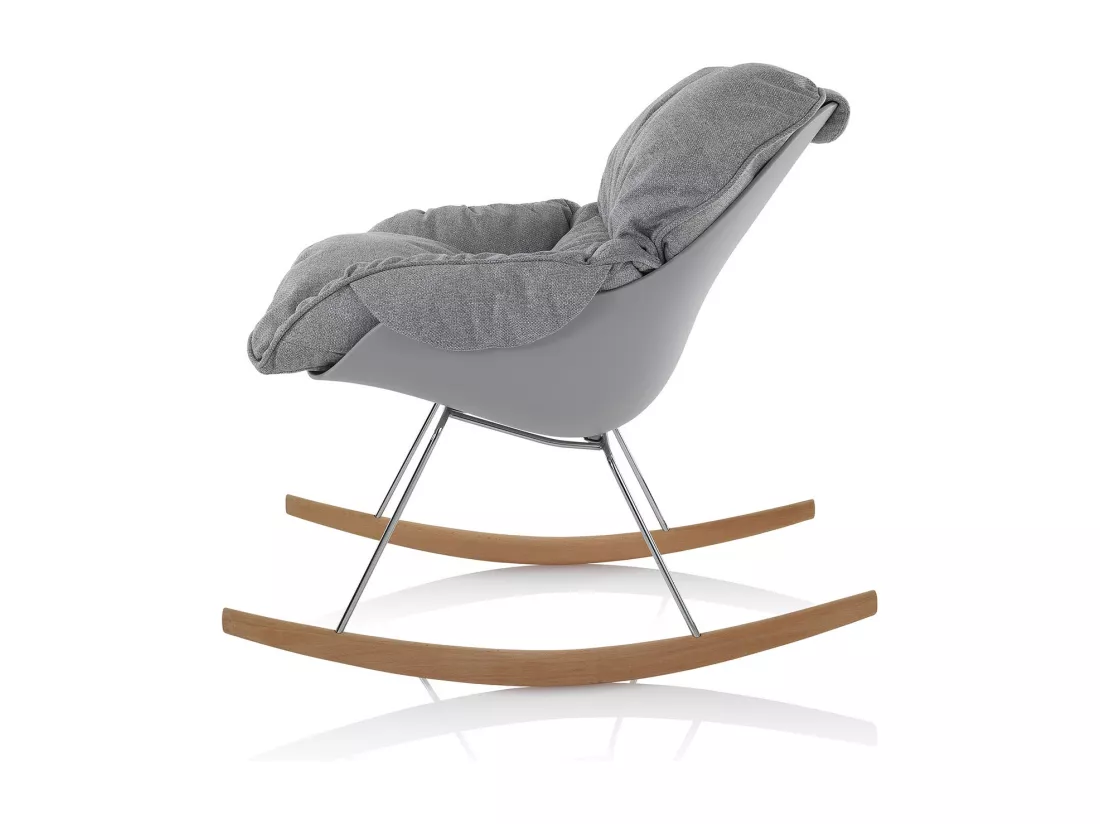 Fauteuil avec bascule ZEN gris
