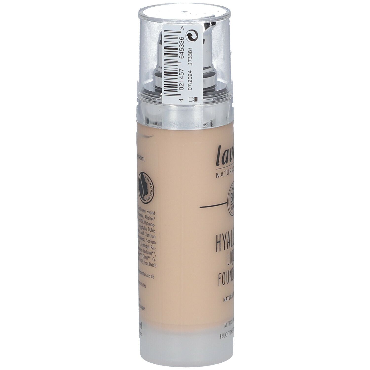 lavera Hyaluron Liquid Foundation Natural Ivory 01